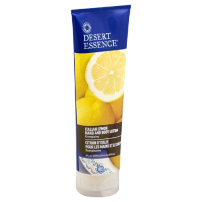 Desert Essence Hand and Body Lotion Italian Lemon - 8 Oz - Image 1