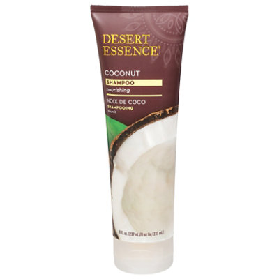 Desert Essence Shampoo Coconut Nourishing for Dry Hair - 8 Oz - Image 3