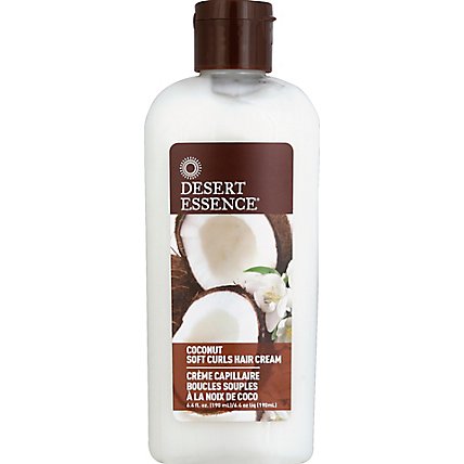 Desert Essence Coconut Soft Curls Hair Cream - 6.4 Oz - Image 2