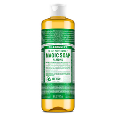 Dr. Bronner's ペパーミント石鹸 3,776ml Buy Peppermint Castile Soap - Liquid Wash for Body, Home