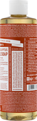Dr. Bronners Soap Liquid Pure Castile 18 In 1 Hemp Eucalyptus - 16 Fl. Oz. - Image 3