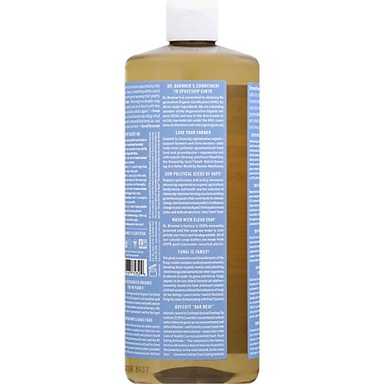 Dr. Bronners Liquid Soap Pure-Castile 18-In-1 Hemp Baby Unscented - 32 Fl. Oz. - Image 5