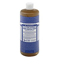 Dr. Bronners Liquid Soap Pure-Castile 18-In-1 Hemp Peppermint - 32 Fl. Oz. - Image 3