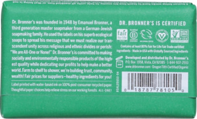 Dr. Bronner's Almond Pure-Castile Magic Bar Soap - 5 Oz - Image 4