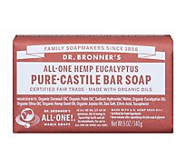 Dr. Bronners Soap Bar Pure Castile All One Hemp Eucalyptus - 5 Oz