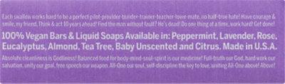 Dr. Bronners Bar Soap Pure-Castile All-One Hemp Lavender - 5 Oz - Image 2