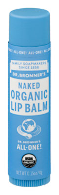 Dr. Bronner's Unscented Organic Lip Balm - .2 Oz - Image 2