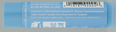 Dr. Bronner's Unscented Organic Lip Balm - .2 Oz - Image 4