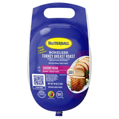 Butterball Turkey Breast Roast Boneless Savory Herb - 48 Oz - Image 2