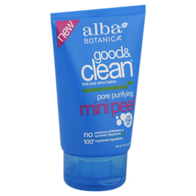 Alba Botanica Good & Clean Mini Peel Pore Purifying - 4 Oz - Image 1