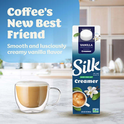 Silk Vanilla Soy Creamer - 32 Fl. Oz. - Image 5