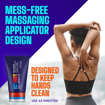 Icy Hot Pro No Mess Pain Reliever With Exclusive Massaging Applicator - 3 Fl Oz - Image 7