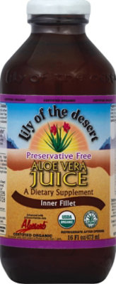 Lily Of The Desert Juice Aloe Vera Inner Fillet 16 Fl. Oz. jewelosco