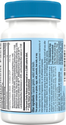 Nutrition Now PB8 Dietary Supplement Capsules Original Formula Pro-Biotic - 60 Count - Image 4