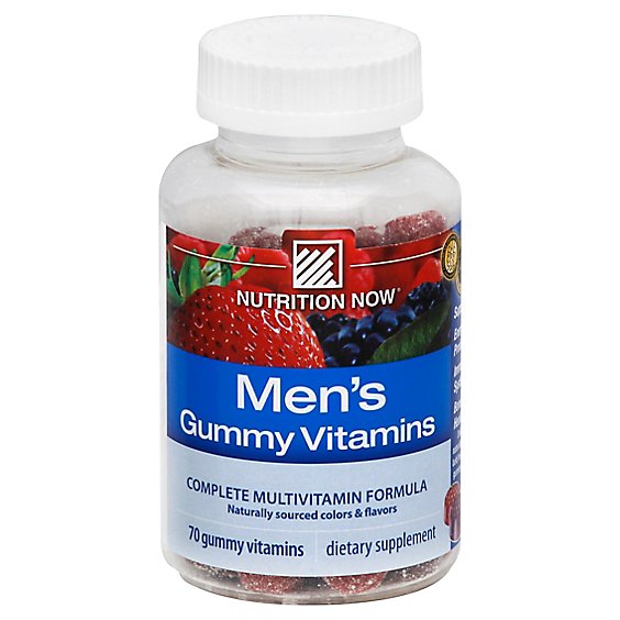 Nunow Vitamin Gummy Mens - 70.0 Count