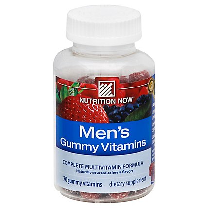Nunow Vitamin Gummy Mens - 70.0 Count - Image 1