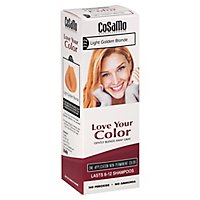 Cosamo Love Your Color Non-Permanent Color Blonde Light Golden 772 - 12 Oz - Image 1