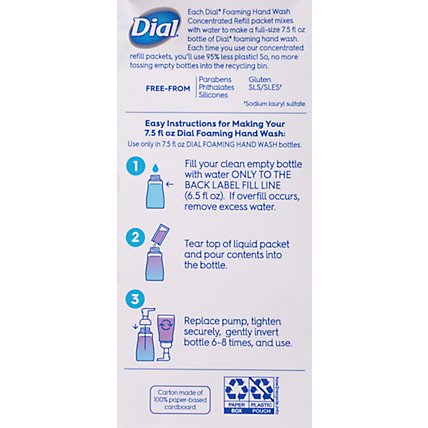 Dial Concentrated Lavender-Scented Foaming Hand Wash - 2 Count - Image 5