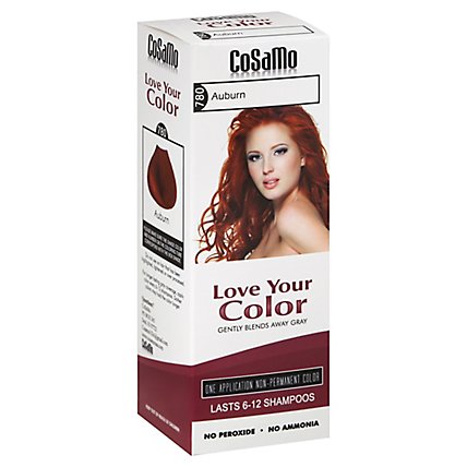 Cosamo Love Your Color Non-Permanent Color Auburn 780 - 12 Oz - Image 1