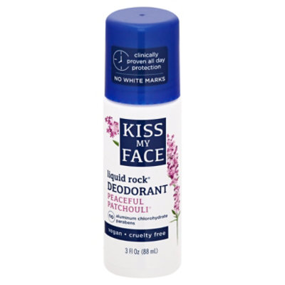 Kiss My Face Deodorant Liquid Rock Peaceful Patchouli - 3 Oz - Image 3