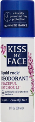 Kiss My Face Deodorant Liquid Rock Peaceful Patchouli - 3 Oz - Image 2