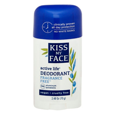 Kiss  Deod Stk Actv Frgnc Free - 2.48 Oz - Image 3