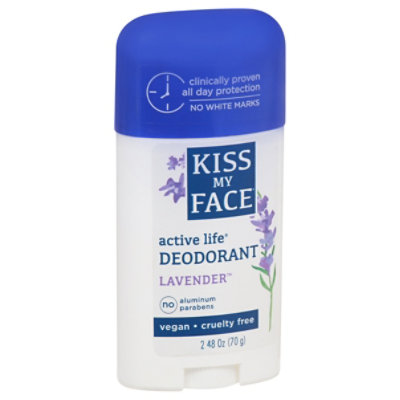 Kiss  Deod Stk Actv Lavndr - 2.48 Oz