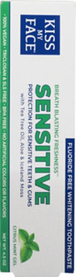 Kiss My Face Toothpaste Sensitive Orange Mint Gel - 4.5 Oz - Image 5