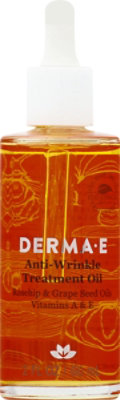 Derma E Anti-Wrinkle Treatment Oil Vitamin A & E Dry - 2 Oz - Image 2