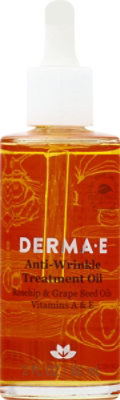 Derma E Anti-Wrinkle Treatment Oil Vitamin A & E Dry - 2 Oz - Image 2