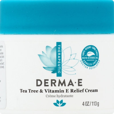 Derma E Antiseptic Creme Tea Tree and E All -  4 Oz - Image 2