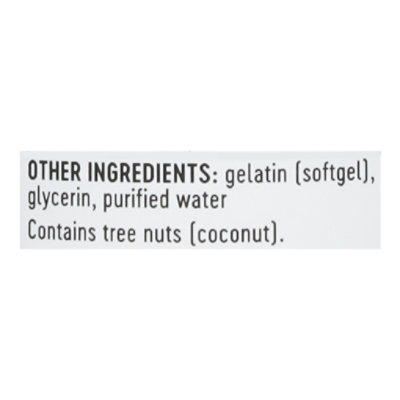 Natures Way Coconut Oil 1000 mg Softgels - 120 Count - Image 4