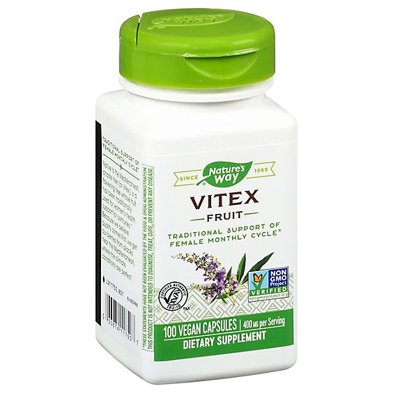 Nw Vitex Chaste Tree - 100 Count