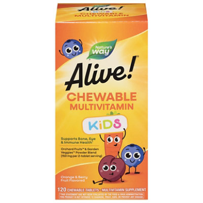 Nw Nw Alive Childrens Multi Chewables - 120 Each - Image 3