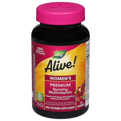 Nw Nway Alive Wmn Gmmy Multi-Vit - 75 Count - Image 3