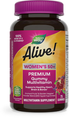 Nw Nway Alive Wmn 50 Plus Gmmy Multi-Vit - 75 Count - Image 1