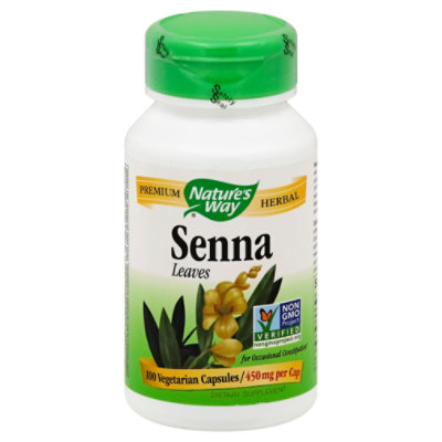 Nw Senna Leaves - 100 Count - Image 1