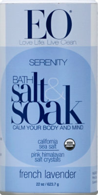 EO Bath Salts Serenity French Lavender - 22 Oz - Image 2