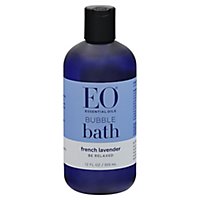 EO Bubble Bath Serenity French Lavender with Aloe - 12 Oz - Image 3
