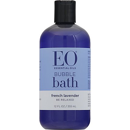 EO Bubble Bath Serenity French Lavender with Aloe - 12 Oz - Image 2