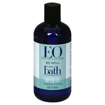 EO Bubble Bath Be Well Eucalyptus & Arnica - 12 Oz