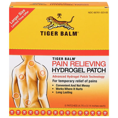 Tiger Balm Patch Pain Relief - 5 Count - Image 3