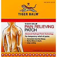 Tiger Balm Patch Pain Relief - 5 Count - Image 2