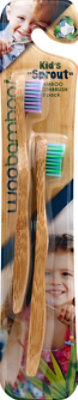 WooBamboo Toothbrush Kids Sprout - 2 Count - Image 2