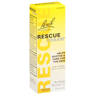 Bach Rescue Natural Skincare Cream - 1.0 Oz