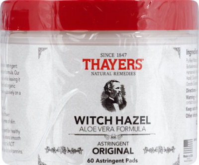 Thaye Witch Hazel Pads Orgnl - 60 Count - Image 1