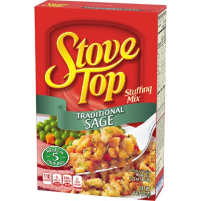 Stove Top Traditional Sage Stuffing Mix Box - 6 Oz - Image 5