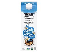So Delicious Dairy Free Creamer Organic Coconutmilk French Vanilla - 32 Fl. Oz.