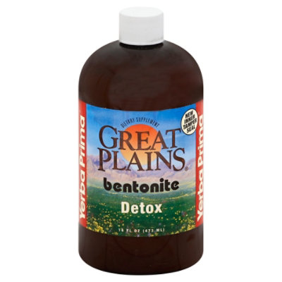 Yerba Prima Detox Bentonite Great Plains - 16 Oz