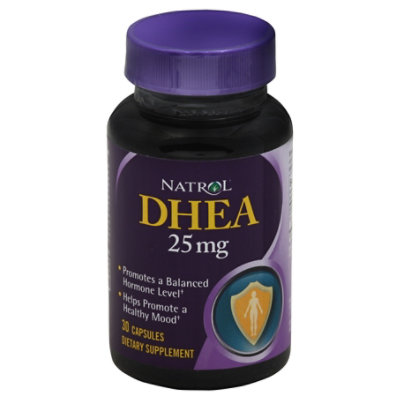 Natro Dhea 25mg - 30 Count - Image 1